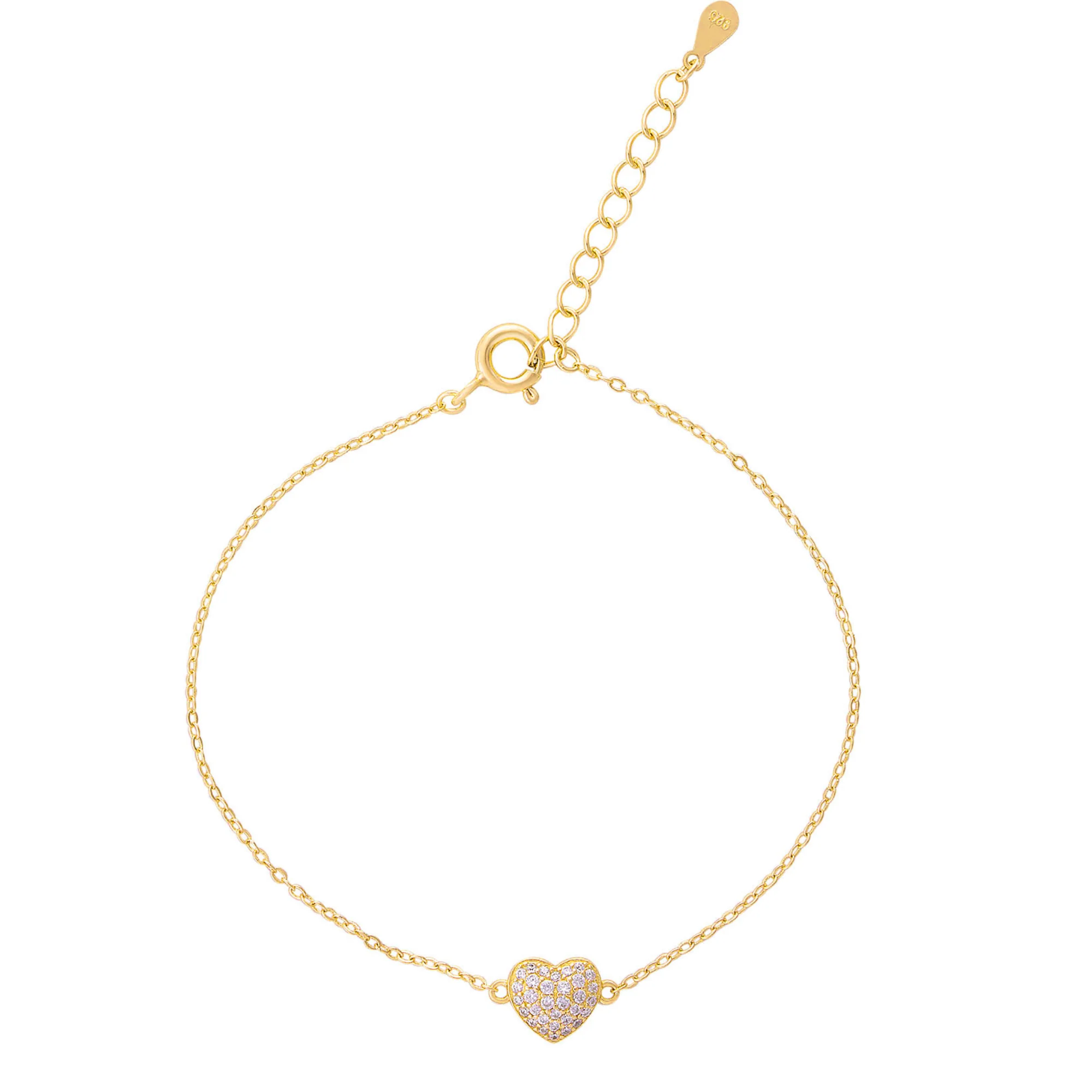 Pulseras bañadas en oro